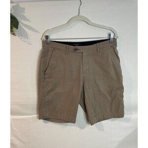 Ted Baker London Men's Khaki Shorts Size 32R Cotton/Elastane Blend